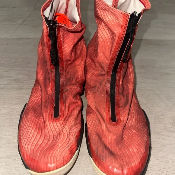 Jordan 28 Red Camo XX8 High-Top Sneakers