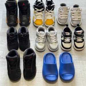 Jordan Black High-Top Sneakers size 6,11,12,13