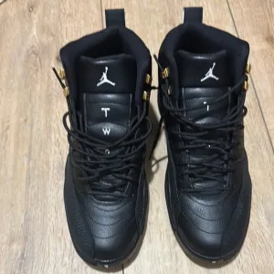 Jordan Black Sneakers Premium Leather High-Top