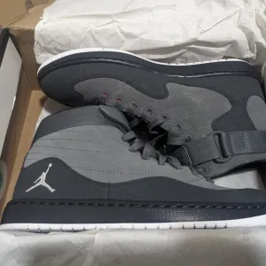Jordan Men's Gray High-Top Sneakers