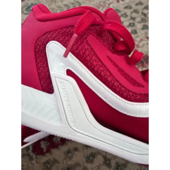 Jordan Men's Red White Jayson Tatum Gym Lace Up Basketball Shoes Size 10