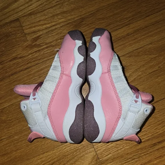Jordan Pink High Top Sneakers Toddler Size 11C