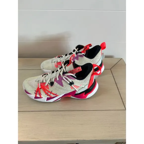 Jordan Why Not Zer.0 3 SE Youth Size 6 CN8107-101 Sail Spruce Aura Flash Crimson