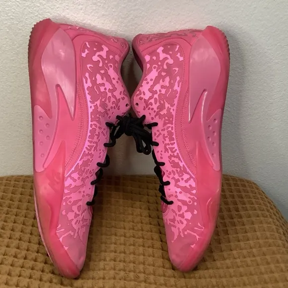 Jordan Zion 3 DR0675-600 Mens Sz 13 Pink Glow Pink Spell Mesh Basketball Shoes
