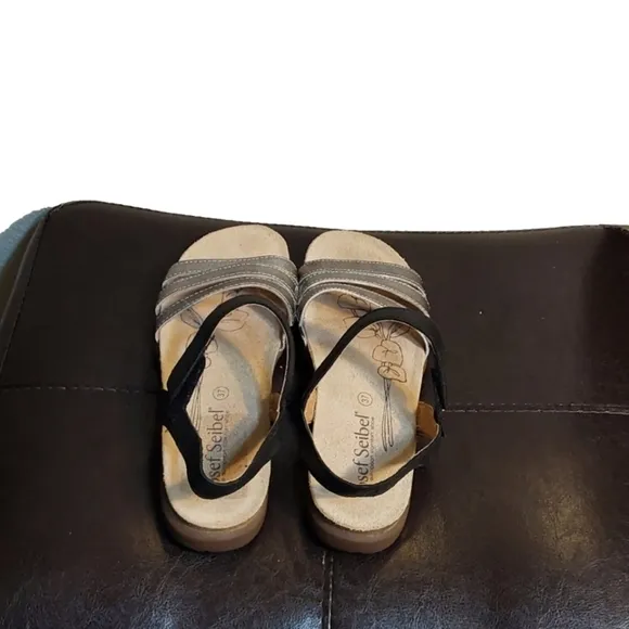JOSEF SEIBEL WOMEN'S RILEY ANKLE STRAPS SHOES SIZE 37