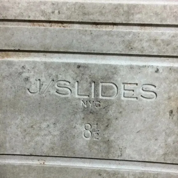 J/Slides Black Leather Sneakers