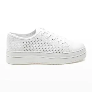 JSlidesNatashsa Perforated Low-Top Sneakers