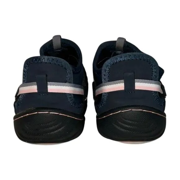 Jsport By Jambu Tahoe Water Ready Sneaker Shoes Blue Pink Slip On Size 6.5