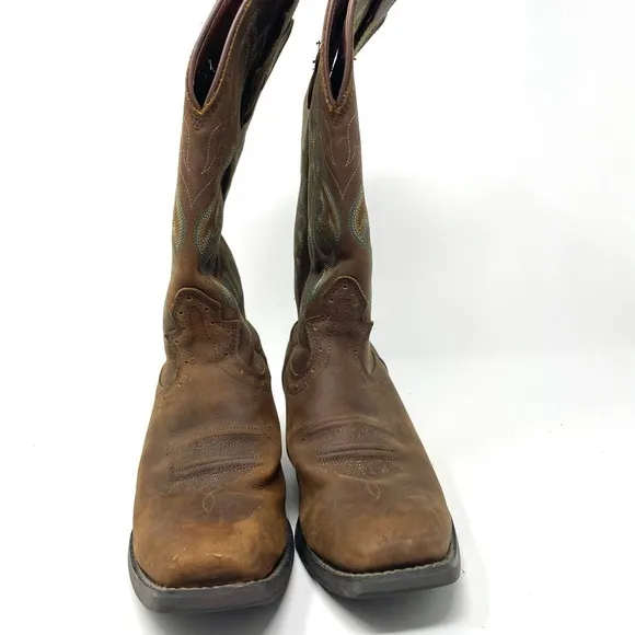 Justin Boots 12” Stampede Boot Brown Mens 7