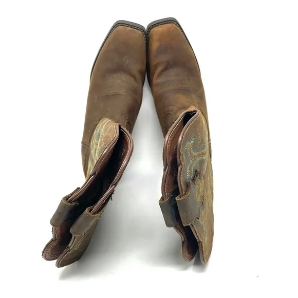 Justin Boots 12” Stampede Boot Brown Mens 7