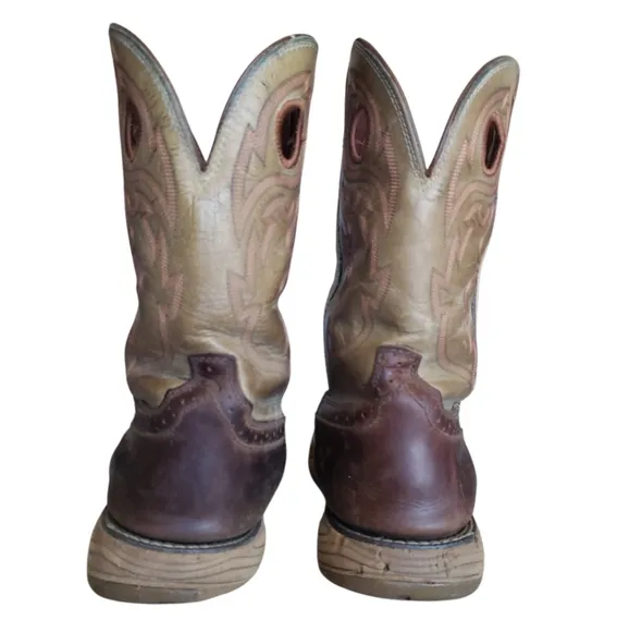 Justin WK4338, Men's Rush Tan Composite Toe Waterproof Work Boots.10.5 D