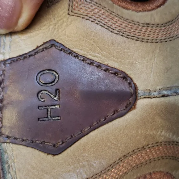 Justin WK4338, Men's Rush Tan Composite Toe Waterproof Work Boots.10.5 D