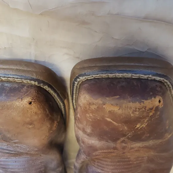Justin WK4338, Men's Rush Tan Composite Toe Waterproof Work Boots.10.5 D