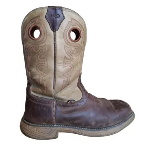 Justin WK4338, Men's Rush Tan Composite Toe Waterproof Work Boots.10.5 D