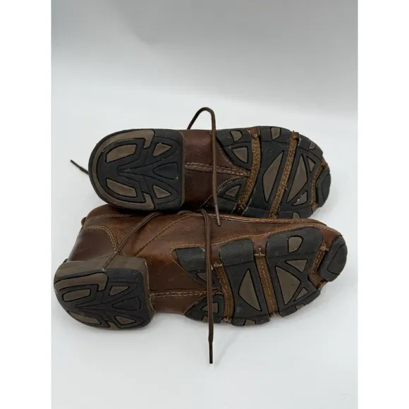 Justin Work Shoes Boots Lace Up Size US 9M