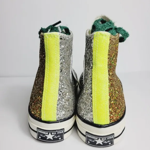 J.W. Anderson Converse Chuck Taylor High Top Sneakers Unisex M-11 W-13 Glitter