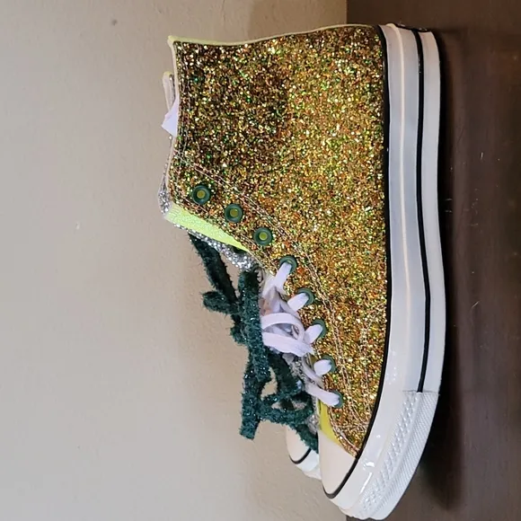 J.W. Anderson Converse Chuck Taylor High Top Sneakers Unisex M-11 W-13 Glitter