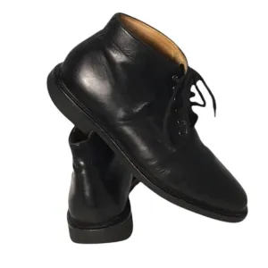 JWN John W. MSRamiro Leather Upper/Leather Lining ,Black Lace-up Ankle Bootie 11