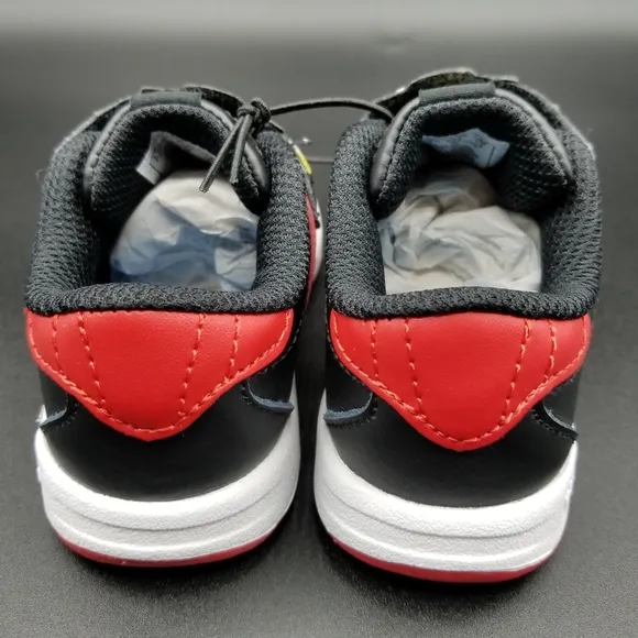 K-Swiss Toddler Boys Shoes Size 6C Black Red Robot Strap Slip On Sneakers New