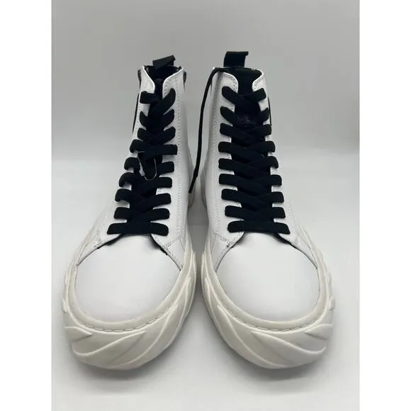 Karl Lagerfeld Men's Paris Sneakers High Top Heel Zip LF1S2108 Size 10M📦