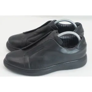 Karl Lagerfeld Paris Men's Leather Slip-On Sneakers Oxfords Sz 8M EURO 41