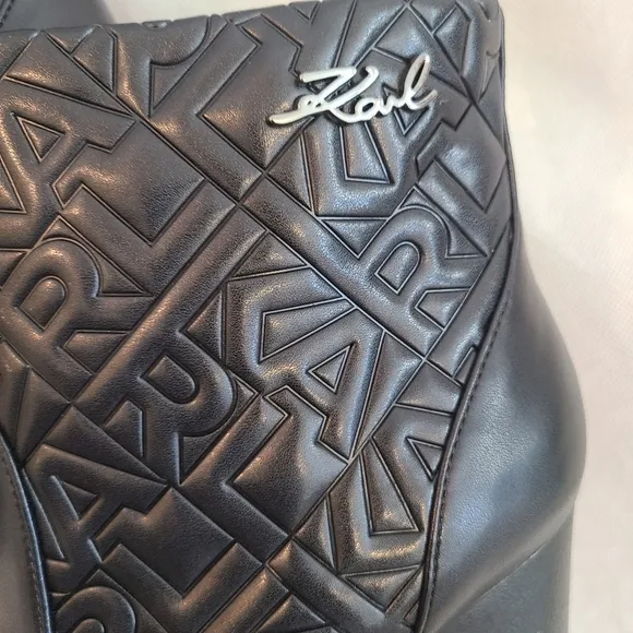 Karl Lagerfeld Paris Petria Ankle Boots Sz 10