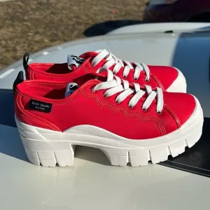 Kate Spade New York Red Upstate Sneakers