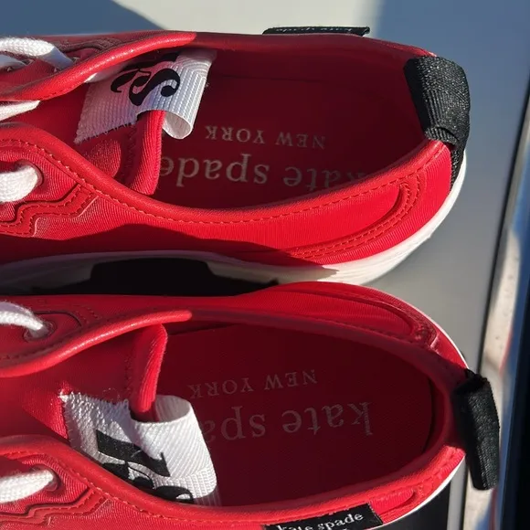 Kate Spade New York Red Upstate Sneakers