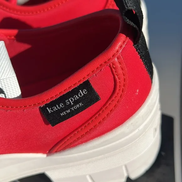 Kate Spade New York Red Upstate Sneakers