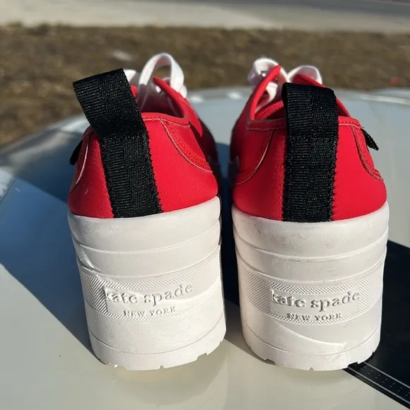 Kate Spade New York Red Upstate Sneakers