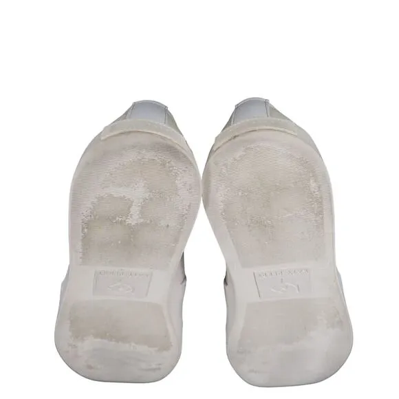 Katy Perry Shoes Womens 6 Sneaker Slip On Casual Cherry Sequin Kerry Flats White