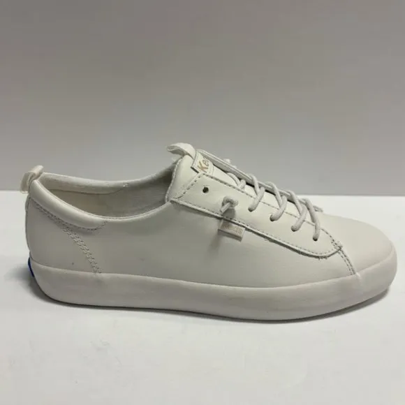 Keds Women’s Kickback Canvas Slip-On Sneakers White, Size 8 M