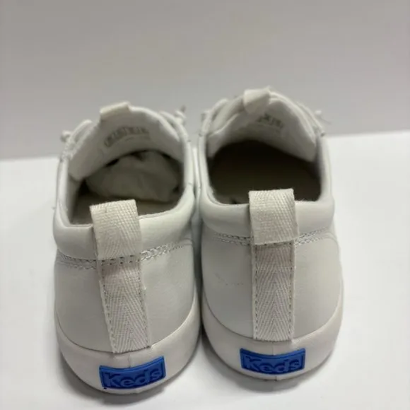 Keds Women’s Kickback Canvas Slip-On Sneakers White, Size 8 M