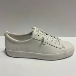 Keds Women’s Kickback Canvas Slip-On Sneakers White, Size 8 M