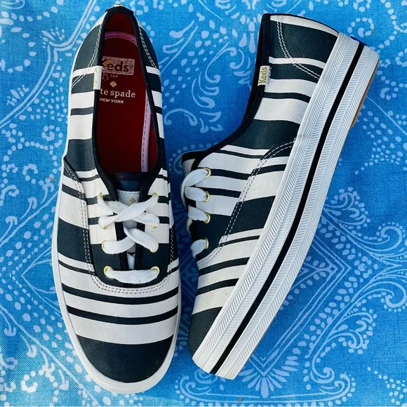 KEDS x KATE SPADE TRIPLE UP PLATFORM SNEAKERS SIZE 8.5