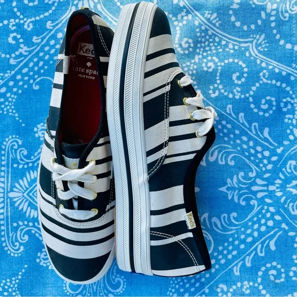 KEDS x KATE SPADE TRIPLE UP PLATFORM SNEAKERS SIZE 8.5