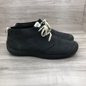 Keen Ankle Boots Mens 13 Mosey Black Nubuck Leather Lace Up Chukka Shoes