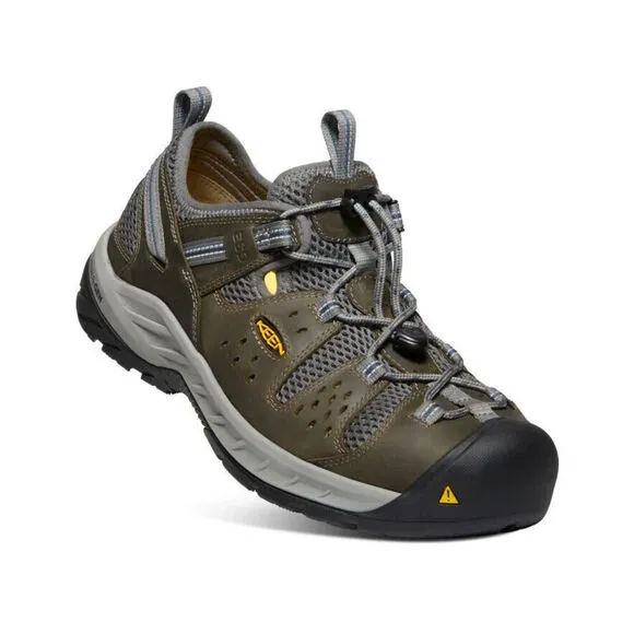Keen Atlanta Cool II ESD 1023217 Men's US 10 Green Steel Toe Work Shoes EEE3664