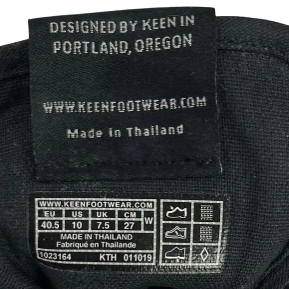 KEEN Elsa IV Gore Slipon‎ Slip On Black Womens Shoes Size 10