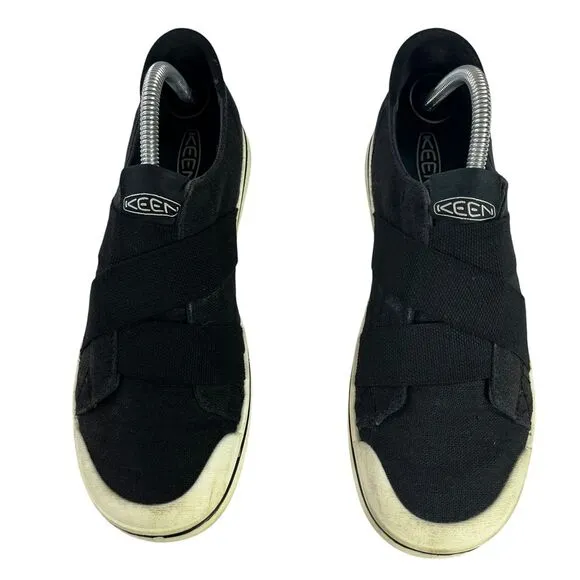 KEEN Elsa IV Gore Slipon‎ Slip On Black Womens Shoes Size 10