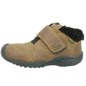 Keen Kids  Chukka Boots Kootenay IV Mid Hook &amp; Loop Ankle Shoes Brown Size 11