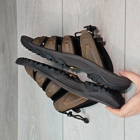 Keen Mens Leather Sandals shoes sz 9.5