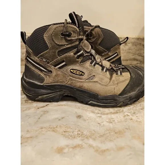 Keen Men's Mid Braddock WP Steel Toe Work Boots 1011243D Olive Green Size 12