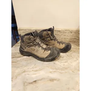 Keen Men's Mid Braddock WP Steel Toe Work Boots 1011243D Olive Green Size 12