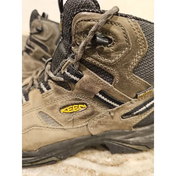 Keen Men's Mid Braddock WP Steel Toe Work Boots 1011243D Olive Green Size 12