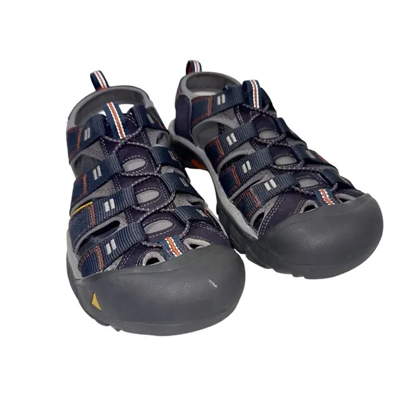 KEEN Men’s Size 10 Newport H2 Closed Toe Water Sandals Dark Blue Hiking Outdoors