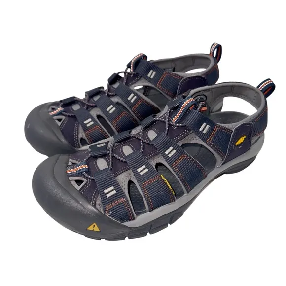 KEEN Men’s Size 10 Newport H2 Closed Toe Water Sandals Dark Blue Hiking Outdoors