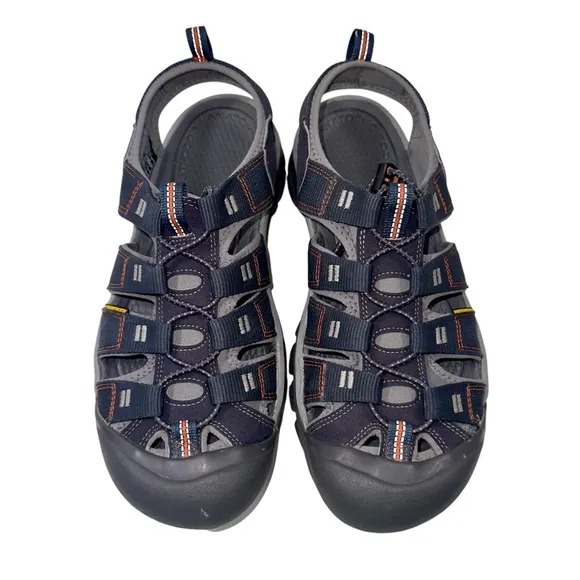 KEEN Men’s Size 10 Newport H2 Closed Toe Water Sandals Dark Blue Hiking Outdoors