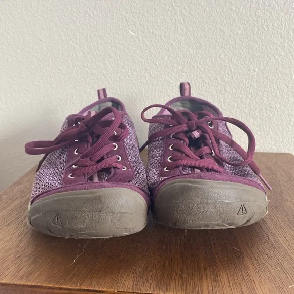 Keen Purple Contour Arch Lace Up Sneakers Shoes, Women’s 9.5, 1018997