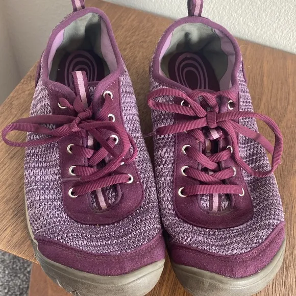 Keen Purple Contour Arch Lace Up Sneakers Shoes, Women’s 9.5, 1018997